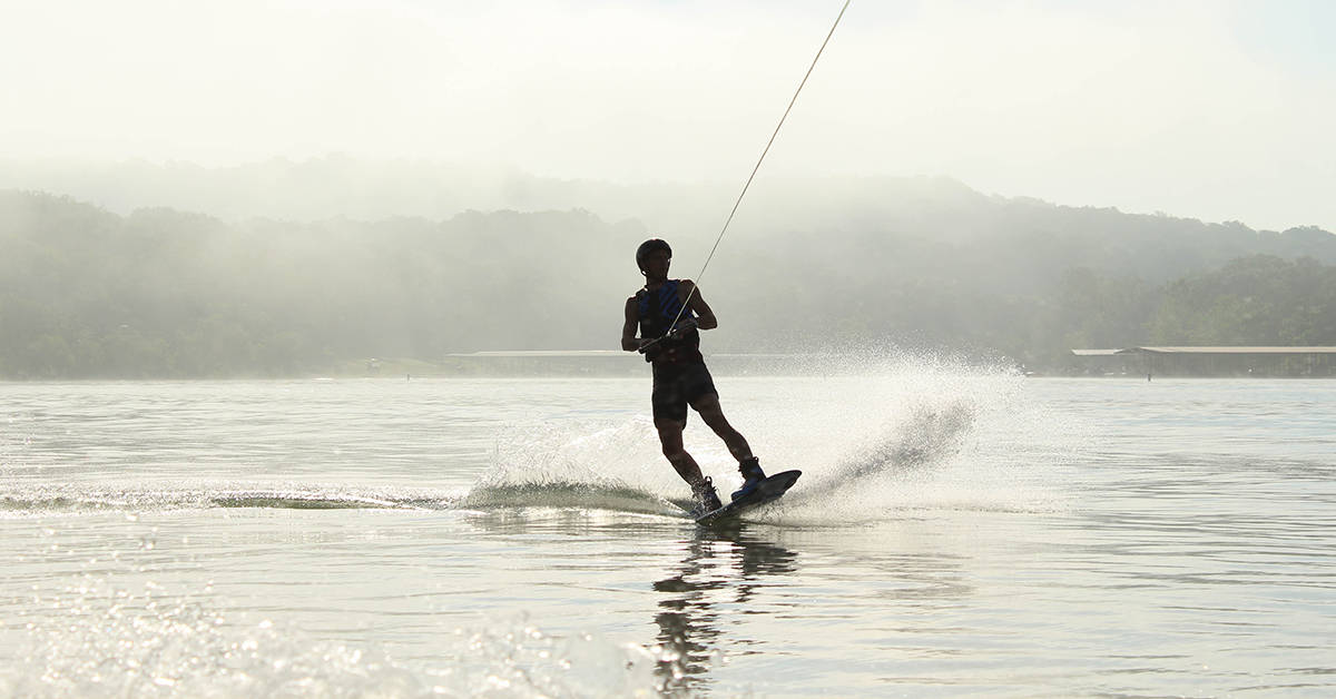 PP PE à haute intensité de la corde de ski nautique wakeboard