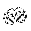 Dinner and drinks icon