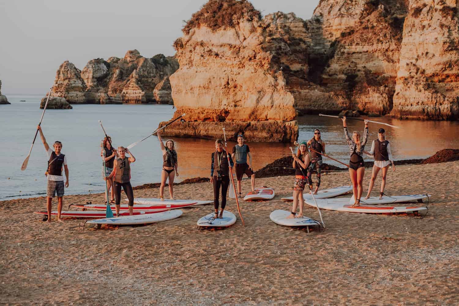 Lagos Marina in Portugal — the destination for visitors arriving via Faro Airport