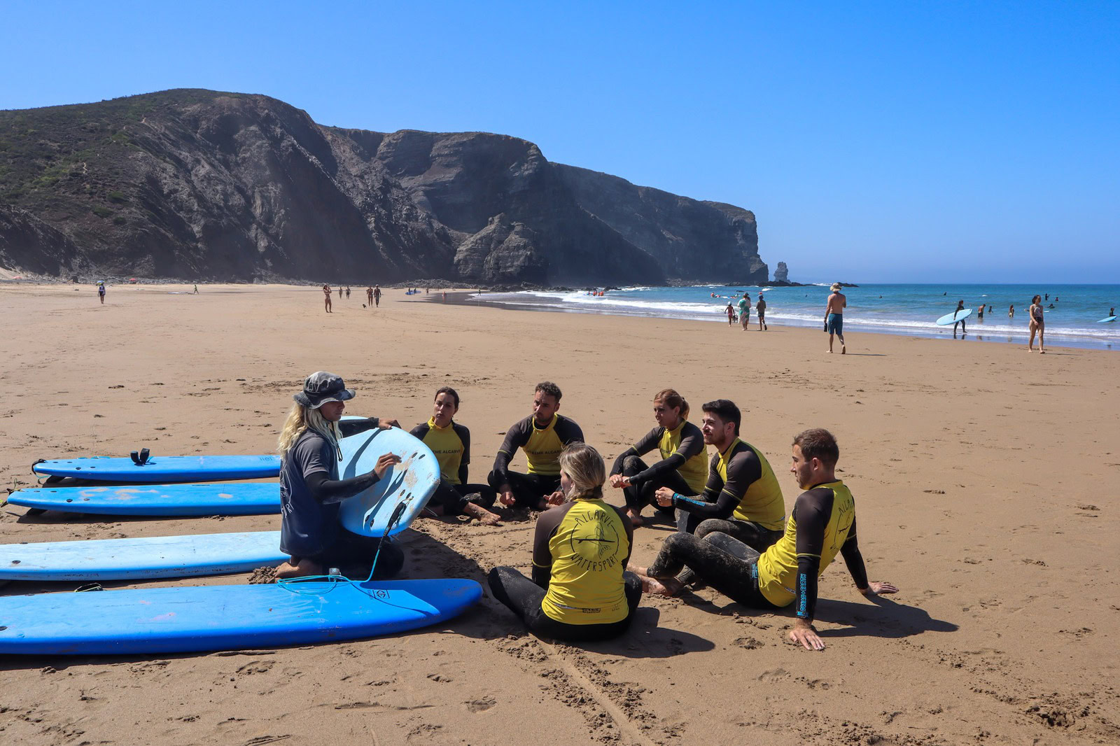 Amoreira beach — uncrowded surf west Algarve